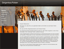 Tablet Screenshot of geigenbauer.de